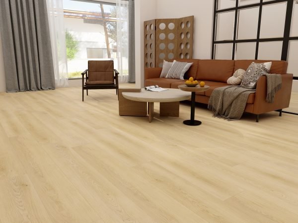 8mm White Oak Plank Rigid Core Luxury Vinyl Plank(SPC) 9" x 60"