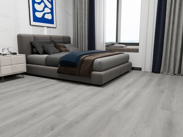 8mm Rustic Walnut Rigid Core Luxury Vinyl Plank(SPC) 9" x 60"