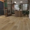 12mm Warm Natural Oak Embossed Luxurv Vinvl Plank(WPC) 9" x 71"