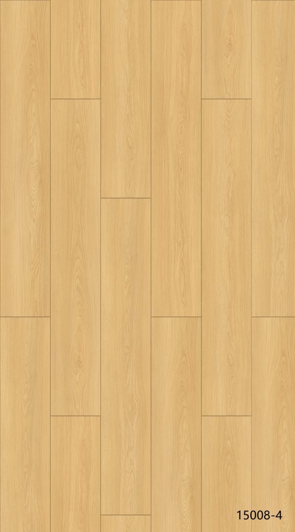 12mm Medium Brown Planks Waterproof Black Core Luxury Laminate Flooring 9" x 60"